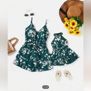 *SOLD* SHEIN Mommy and Me Matching Romper/Jumpsuit & Dress